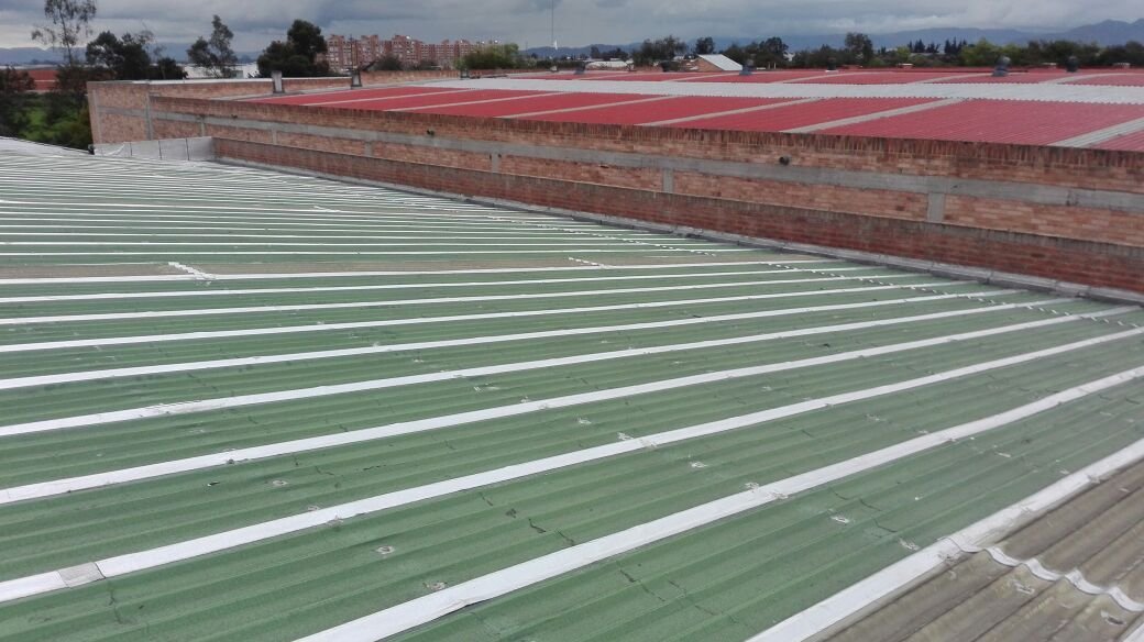 Cubierta industrial — Zona Franca — JAMAN SAS